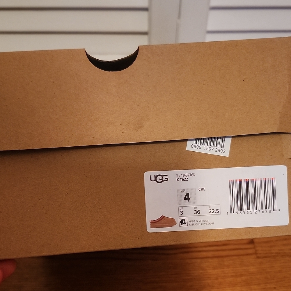 UGG Taz Red And Brown Footwear